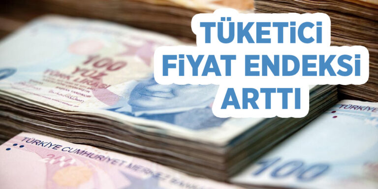 Tüketici fiyat endeksi arttı